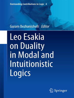 cover image of Leo Esakia on Duality in Modal and Intuitionistic Logics